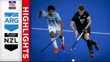 Argentina v New Zealand | Week 13 | Men's FIH Pro League Highlights