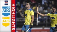 Argentina v Australia | Week 15 | Men's FIH Pro League Highlights