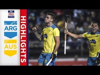 Argentina v Australia | Week 15 | Men's FIH Pro League Highlights