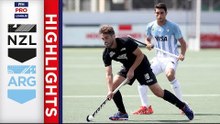 New Zealand v Argentina | Week 8 | Men's FIH Pro League Highlights