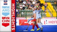 Argentina v China | Week 11 | Women's FIH Pro League Highlights