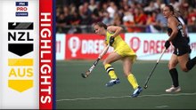 New Zealand v Australia | Week 14 | Women's FIH Pro League Highlights