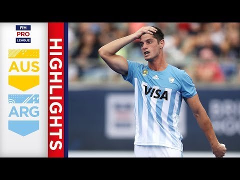 Australia v Argentina | Week 9 | Men's FIH Pro League Highlights