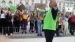 Marche pour le climat à Nancy : fin de manifestation en chorégraphie