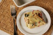 Healthy Ham & Cheese Breakfast Casserole Recipe