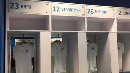 OM-Montpellier : découvrez en avant-première le vestiaire olympien avec le nouveau maillot