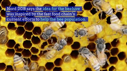 McDonald's Creates World's Smallest Restaurant for Bees