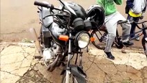 Motociclista fica ferido no Bairro Interlagos