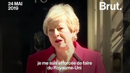 Au bord des larmes, Theresa May annonce sa démission