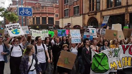 Youth in Manchester join global march against climate change