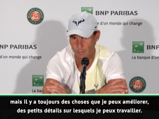 Roland-Garros - Nadal : "Je sens que je joue un bon tennis"