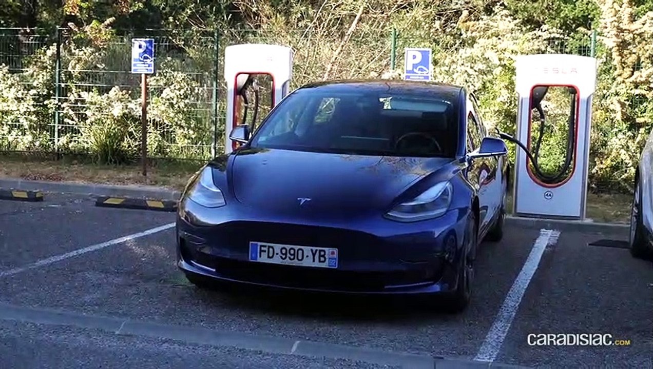 Tesla Model 3: peut-on traverser la France d'une traite sur autoroute? (reportage vidéo)