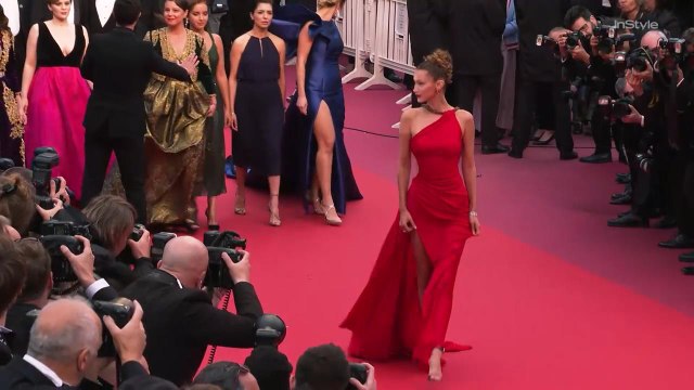 Right Now: Bella Hadid at 72nd Cannes Film Festival Red Carpet
