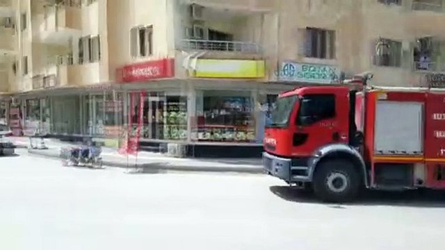 Sınırdaki mayınlı alanda çıkan yangın korkuttu - MARDİN