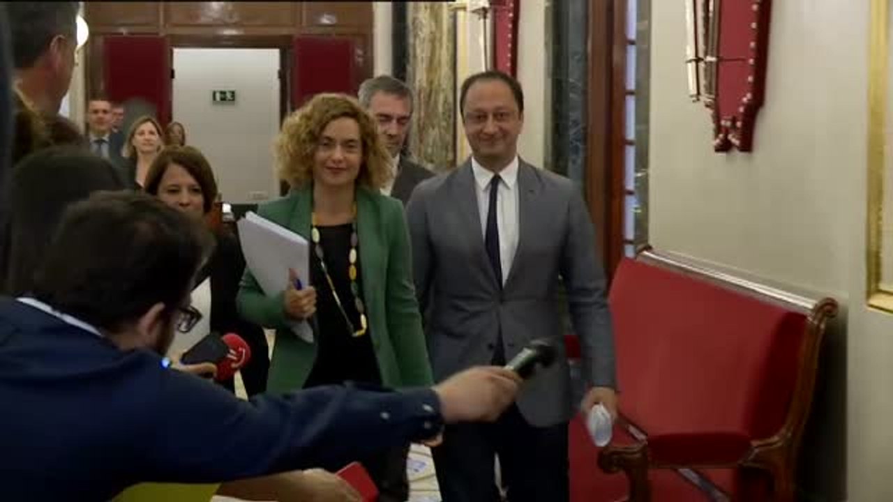 Batet confirma la decisión de la Mesa de suspender de su cargo a los diputados presos