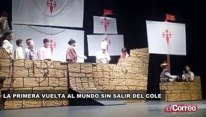La primera vuelta al mundo sin salir del cole
