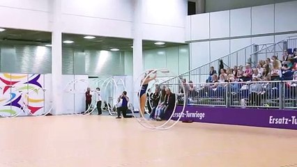 German Championships in Gymwheel Straight line Finals 2017 Svenja Trepte 3rd Place