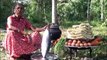 Le thon Nouilles - cuisson 50 nouilles instantanées dans mon village par la grand-mère