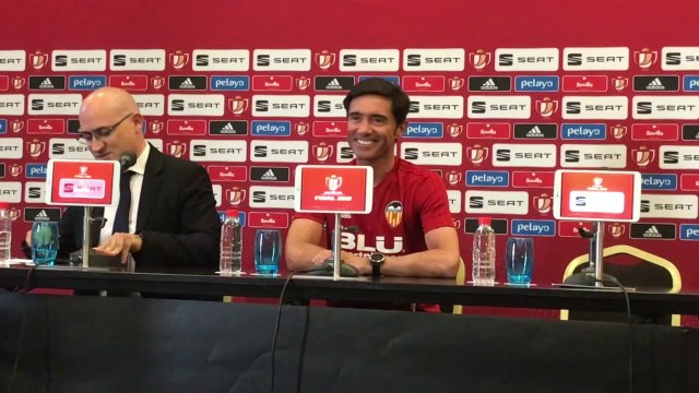Marcelino García Toral, en la Previa de la Final de Copa del Rey Barcelona-Valencia