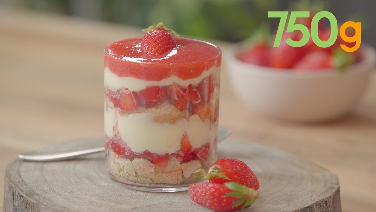 Recette du tiramisu aux Fraises du Périgord IGP - 750g