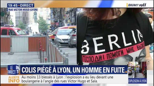 Ça a explosé et j'ai cru que c'était un accident de voiture. Très choquée, cette jeune femme a entendu l'explosion à Lyon