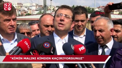 İmamoğlu: ''İstanbul'un parasının çarçur edildiğini biliyoruz"