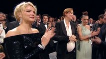 L'accueil pour Justine Triet et de l'équipe du film Sybil dans le Palais des Festivals - Cannes 2019