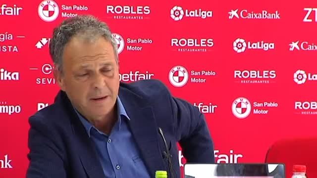 Caparrós se despide del sevillismo: Ha sido un lujazo estar aquí