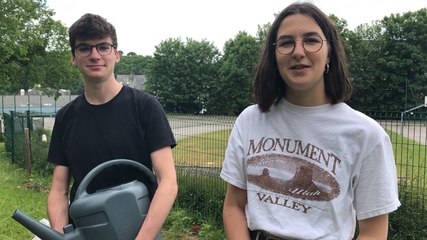Le jardin collectif raconté par deux lycéens