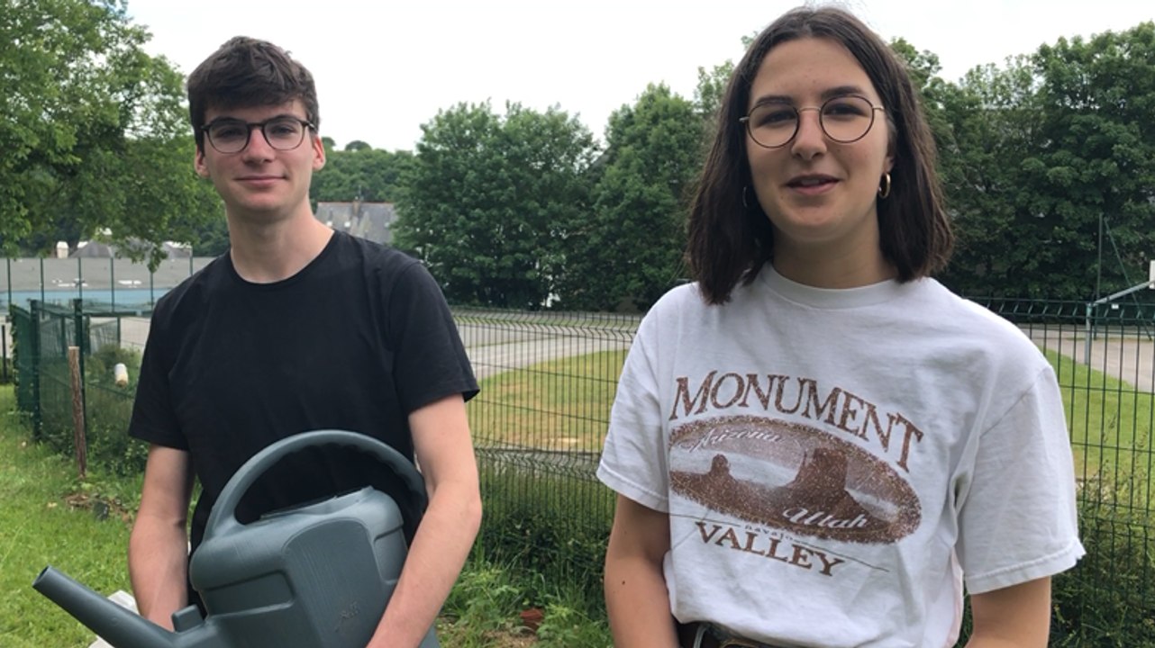 Le jardin collectif raconté par deux lycéens