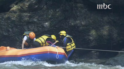 وليد سليمان ينفعل بشكل عنيف في مواجهة غوريلا رامز في الشلال
