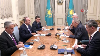 - Çavuşoğlu, Nazarbayev ve Tokayev tarafından kabul edildi