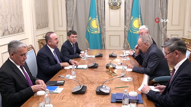 - Çavuşoğlu, Nazarbayev ve Tokayev tarafından kabul edildi