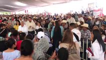 El Presidente  Andrés Manuel  López  Obrador  ya está en Pinos