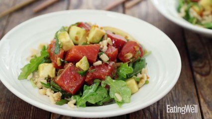 How to Make Salmon & Avocado Poke Bowl