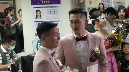 타이완 동성 결혼등기 업무 시작...'아시아 최초' / YTN