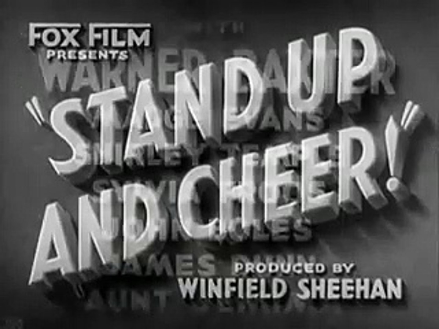 Shirley Temple - Stand Up and Cheer