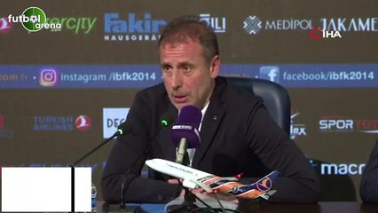 Abdullah Avcı: "Dramatik kayıp ifadesini kabul etmem sahanın içinde oynayıp kaybettik"