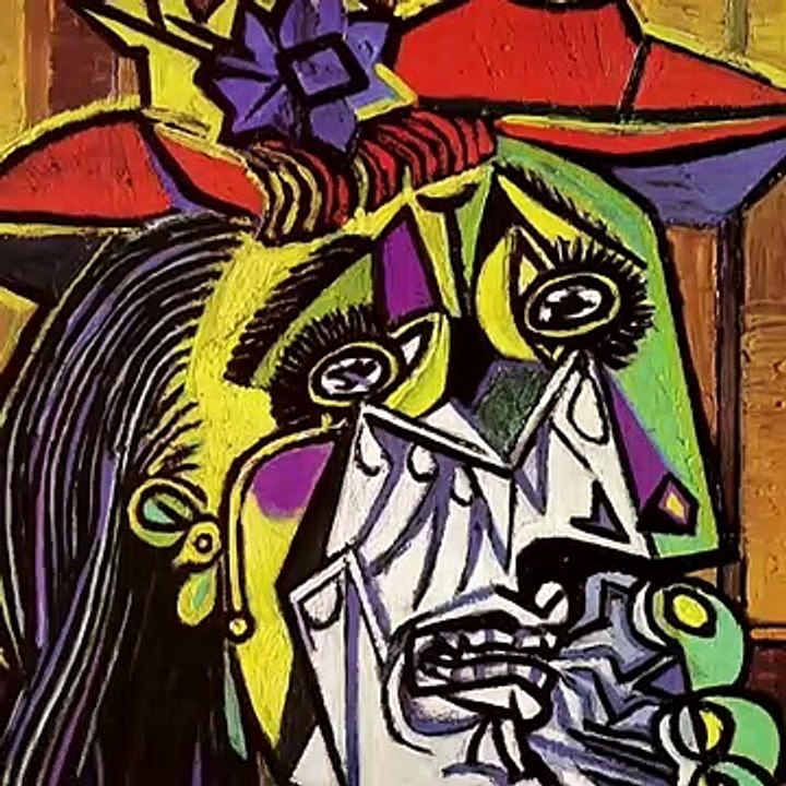 O Grande Show no Céu, Pink Floyd + Mulher Chorando, Pablo Picasso.