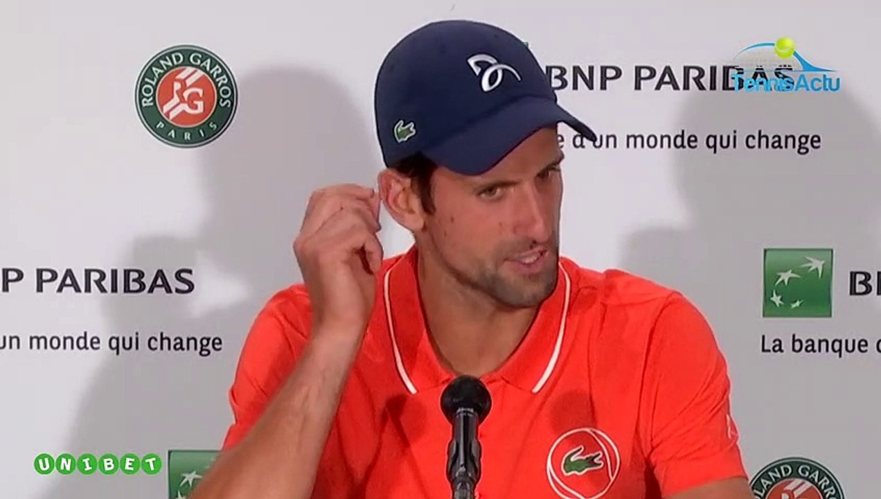 Roland-Garros 2019 - Quand Novak Djokovic rêvait d'être joueur de tennis et de jouer un Grand Chelem