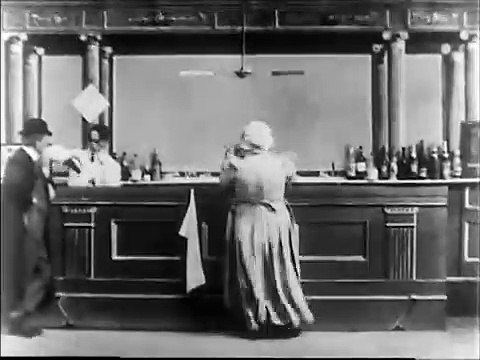Kansas Saloon Smashers (1901) - Edwin S. Porter | Thomas Edison