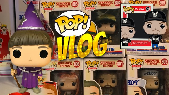 STRANGER THINGS 3 NETFLIX SERIES FUNKO POP (ALL OF THEM) VLOG + REVIEW