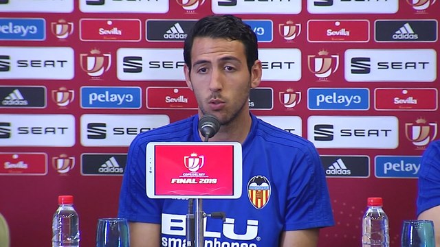 Dani Parejo, motivado ante la final de la Copa del Rey