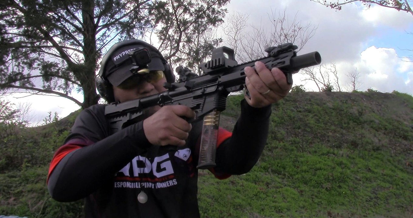 AR9 PISTOL SHOOTING AFTER THE FIX
