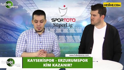 Kayserispor - Erzurumspor maçını kim kazanır?