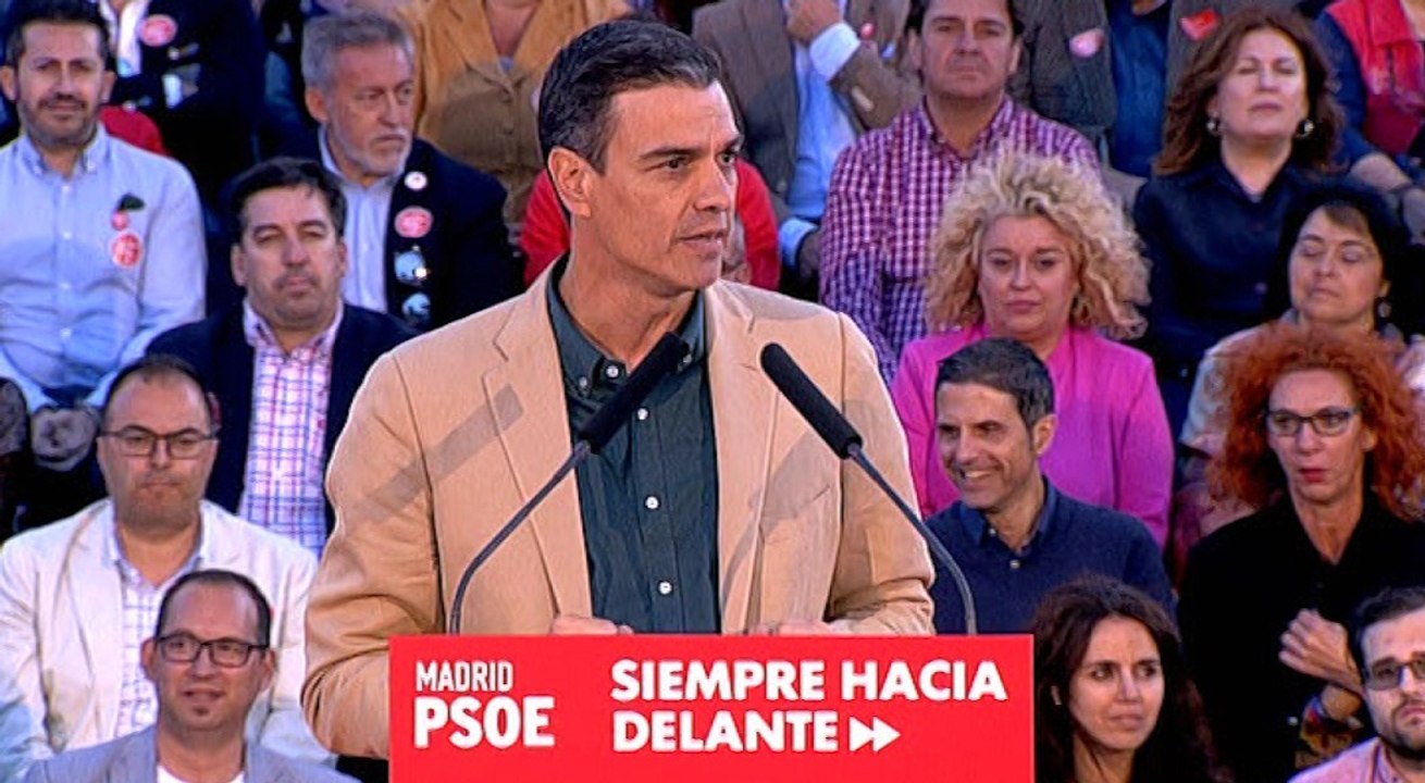 Sánchez: "El cambio sólo lo sabe gobernar el PSOE"