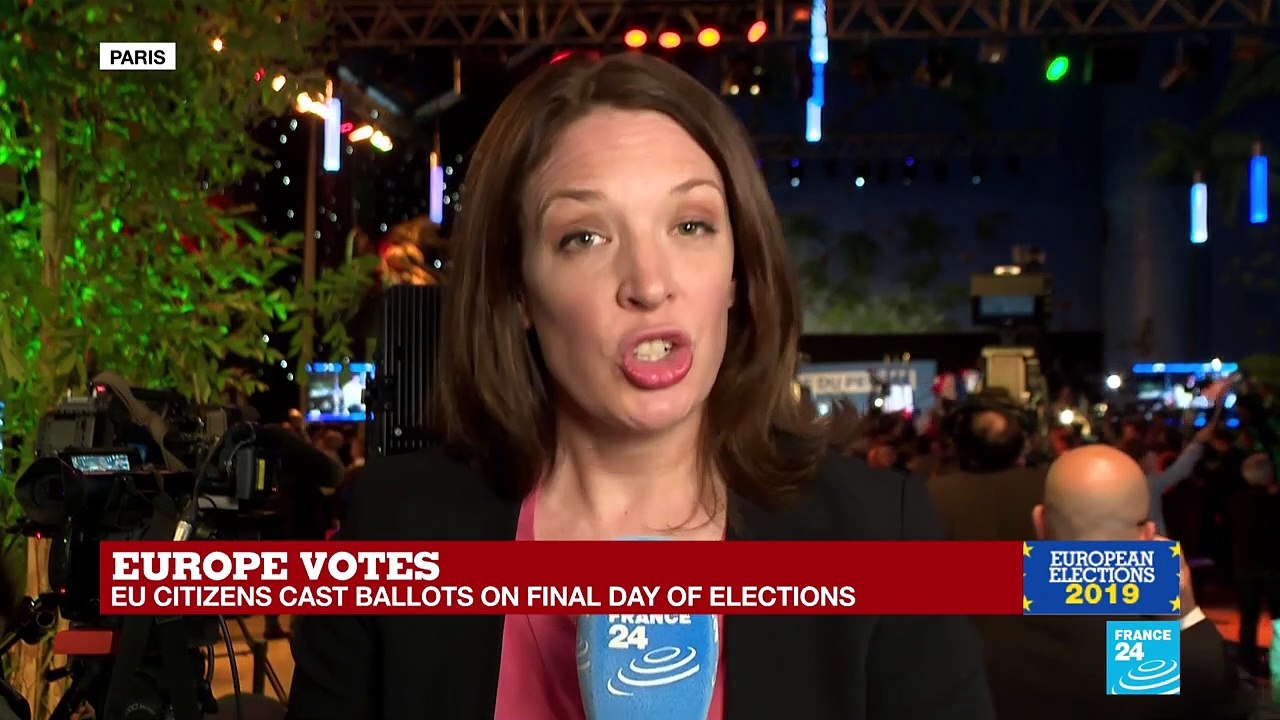 European Elections: Le Pen "framed the vote as a referendum on Macron"