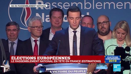 REPLAY - Discours de Jordan Bardella après la victoire du RN aux élections européennes