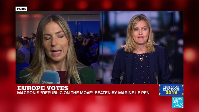 European Elections: Macron's Republic on the move beaten by Marine Le Pen