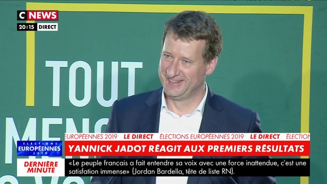 Yannick Jadot : Nous sommes ce soir la 3e force politique en France